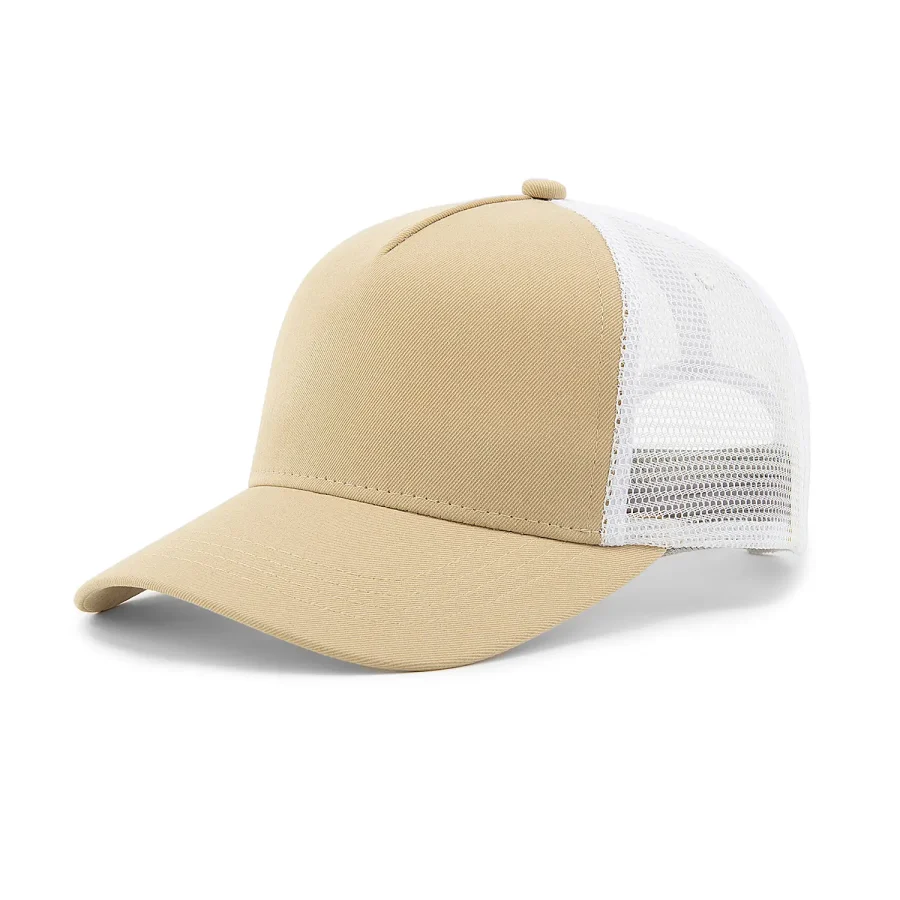 100% RPET 5-Panel Mesh Trucker Cap, 2-Tone | PTR5 - Image 4