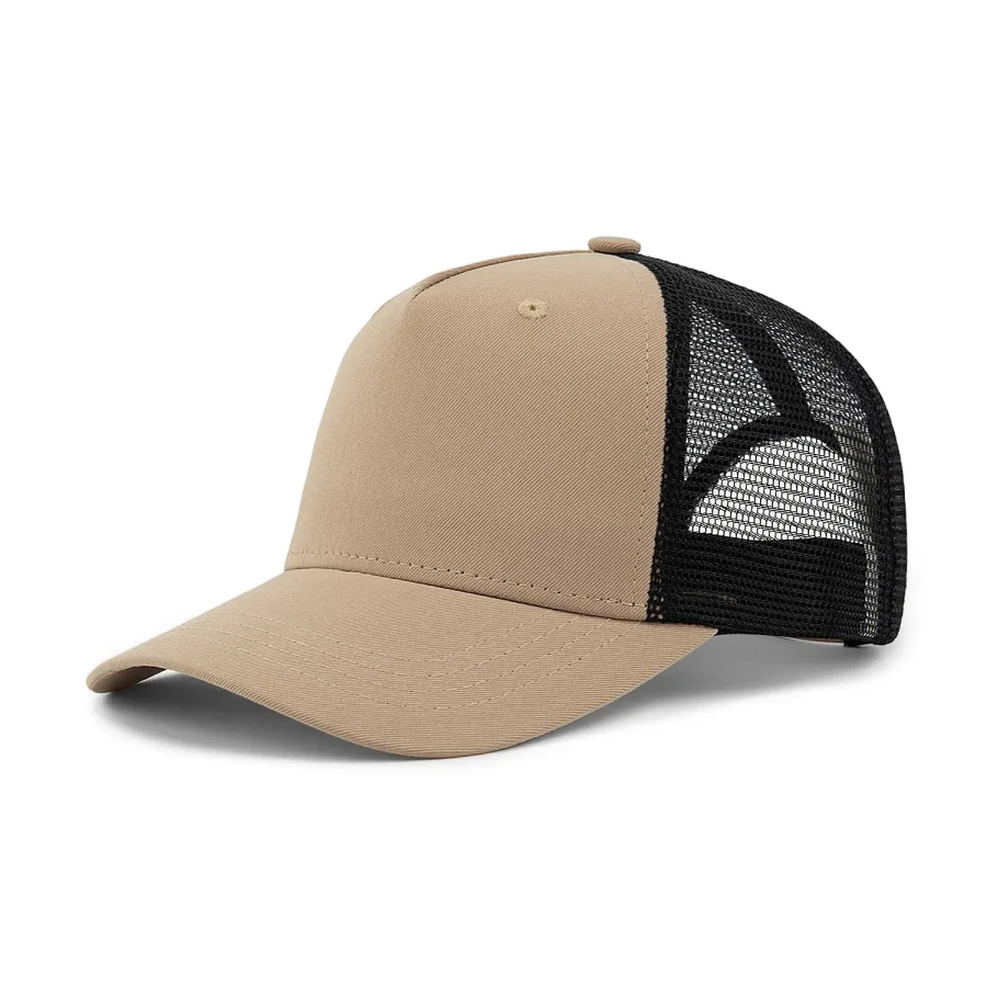 100% RPET 5-Panel Mesh Trucker Cap, 2-Tone | PTR5 - Image 8