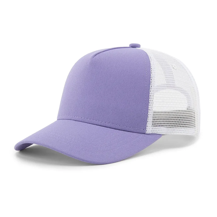 100% RPET 5-Panel Mesh Trucker Cap, 2-Tone | PTR5