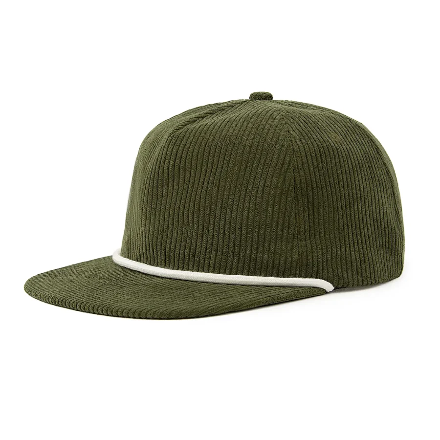 100% RPET Corduroy Snapback Cap | PSC5 - Image 6