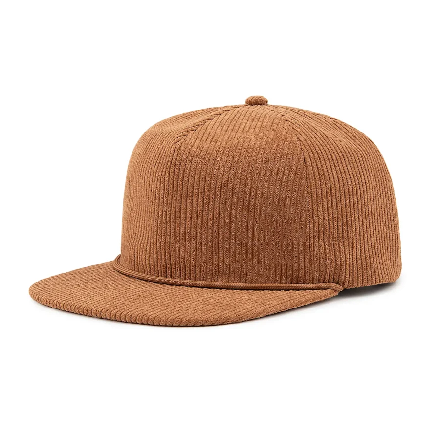 100% RPET Corduroy Snapback Cap | PSC5 - Image 5