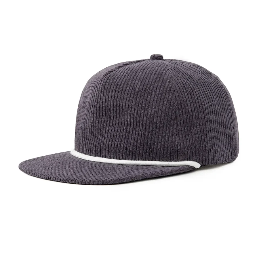 100% RPET Corduroy Snapback Cap | PSC5 - Image 7