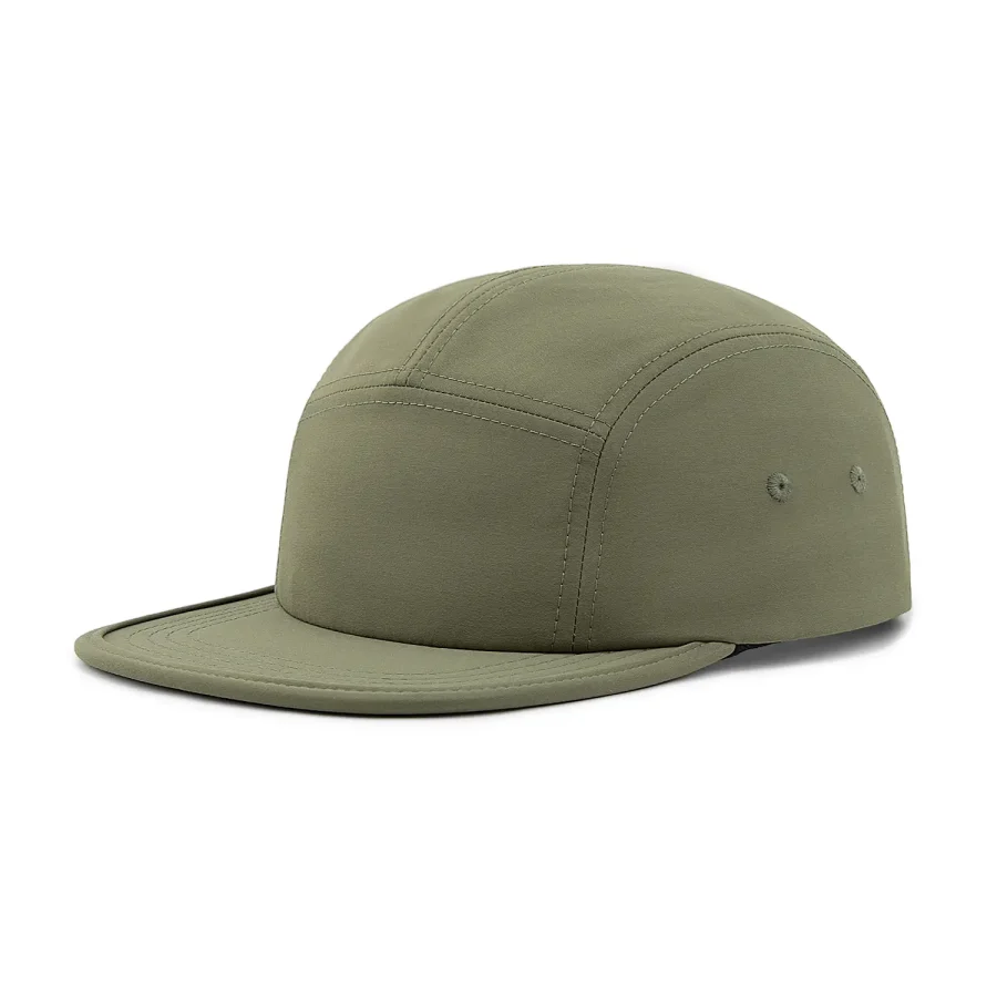 Lightweight Recycled Nylon 5-Panel Camp Hat | NCP5