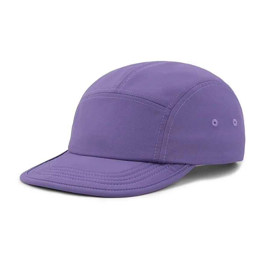 Lightweight Recycled Nylon 5-Panel Camp Hat | NCP5 - Image 2