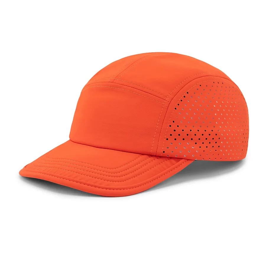 Lightweight Recycled Nylon 5-Panel Cap with Laser-Cut Ventilation | NSP5 - Image 3