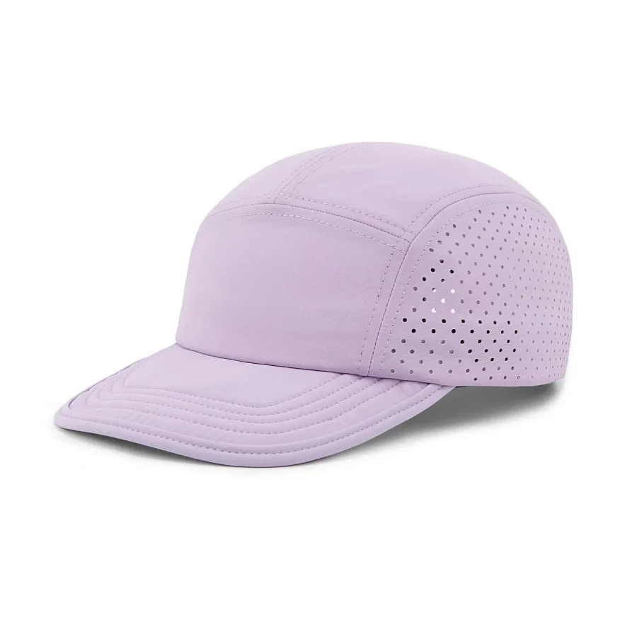 Lightweight Recycled Nylon 5-Panel Cap with Laser-Cut Ventilation | NSP5