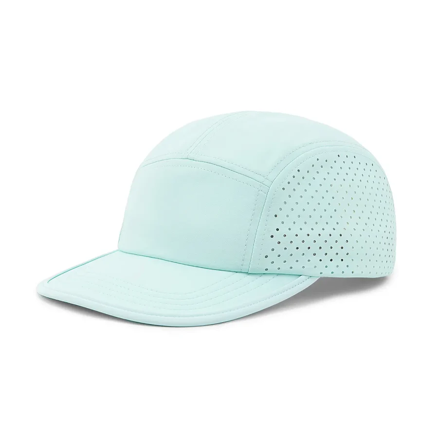 Lightweight Recycled Nylon 5-Panel Cap with Laser-Cut Ventilation | NSP5 - Image 2