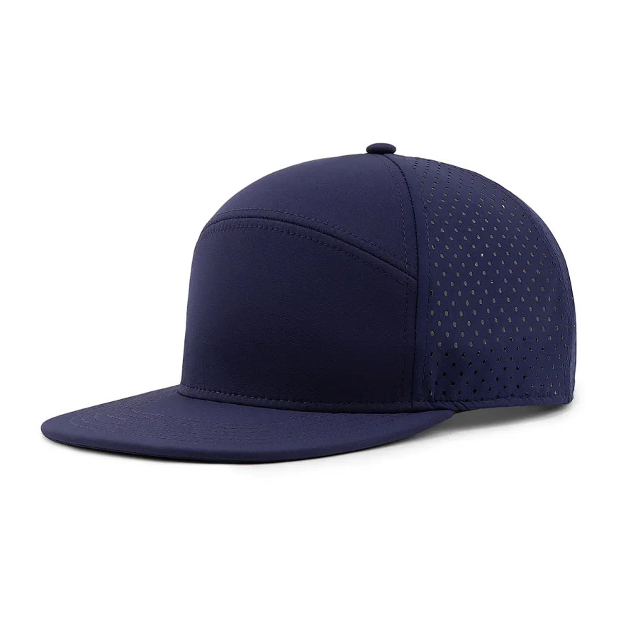 Performance Snapback Hat Laser Perforated Cap | PSN6 - Image 3