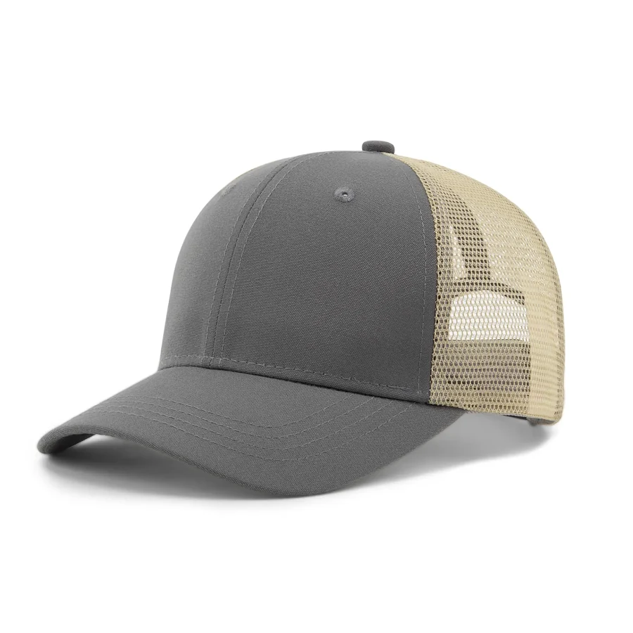 RPET Canvas Vintage Trucker Cap 2-Tone | PTY6 - Image 8