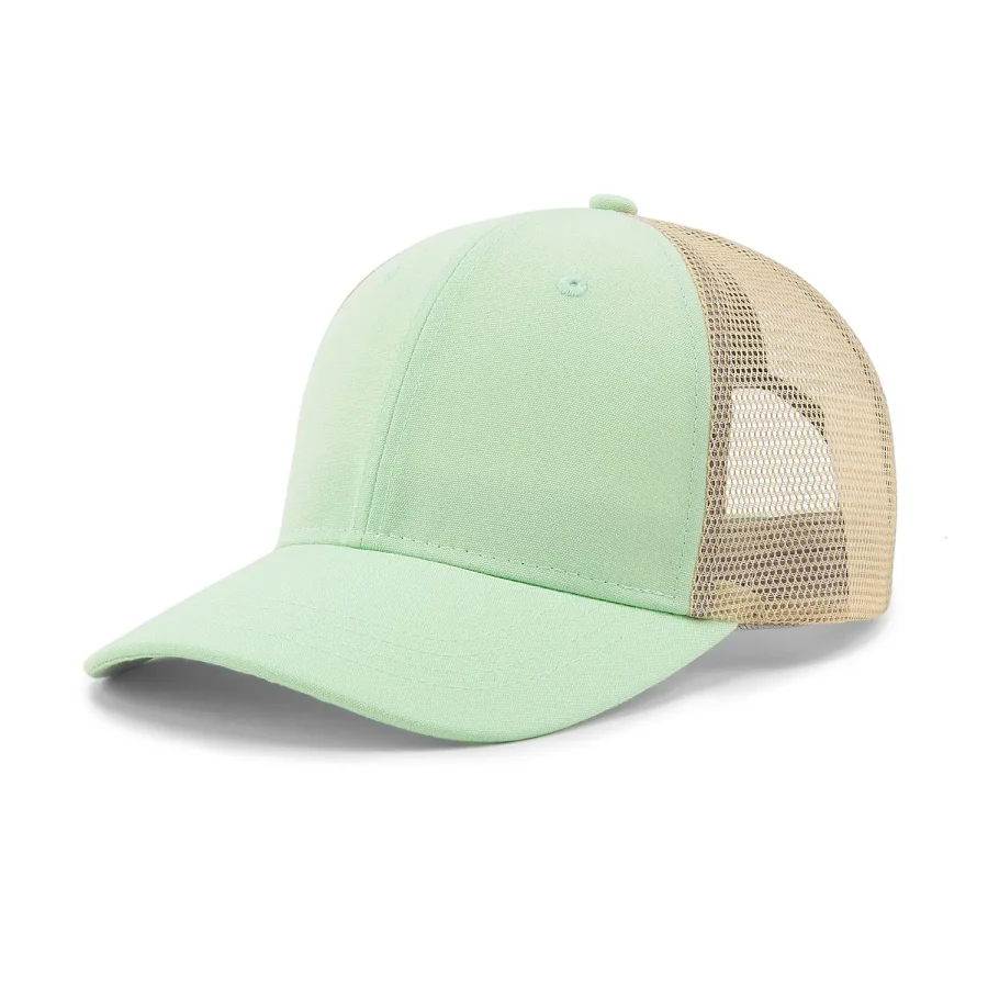 RPET Canvas Vintage Trucker Cap 2-Tone | PTY6 - Image 2