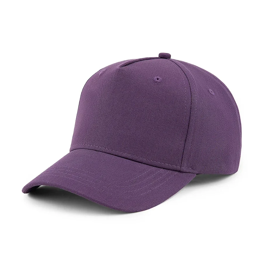 Recycled Cotton High-Profile Baseball Cap | CBC5 - Image 2