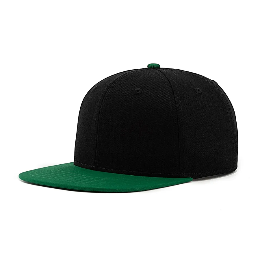 Recycled Cotton Two-Tone Snapback Cap | CSN6 - Image 4