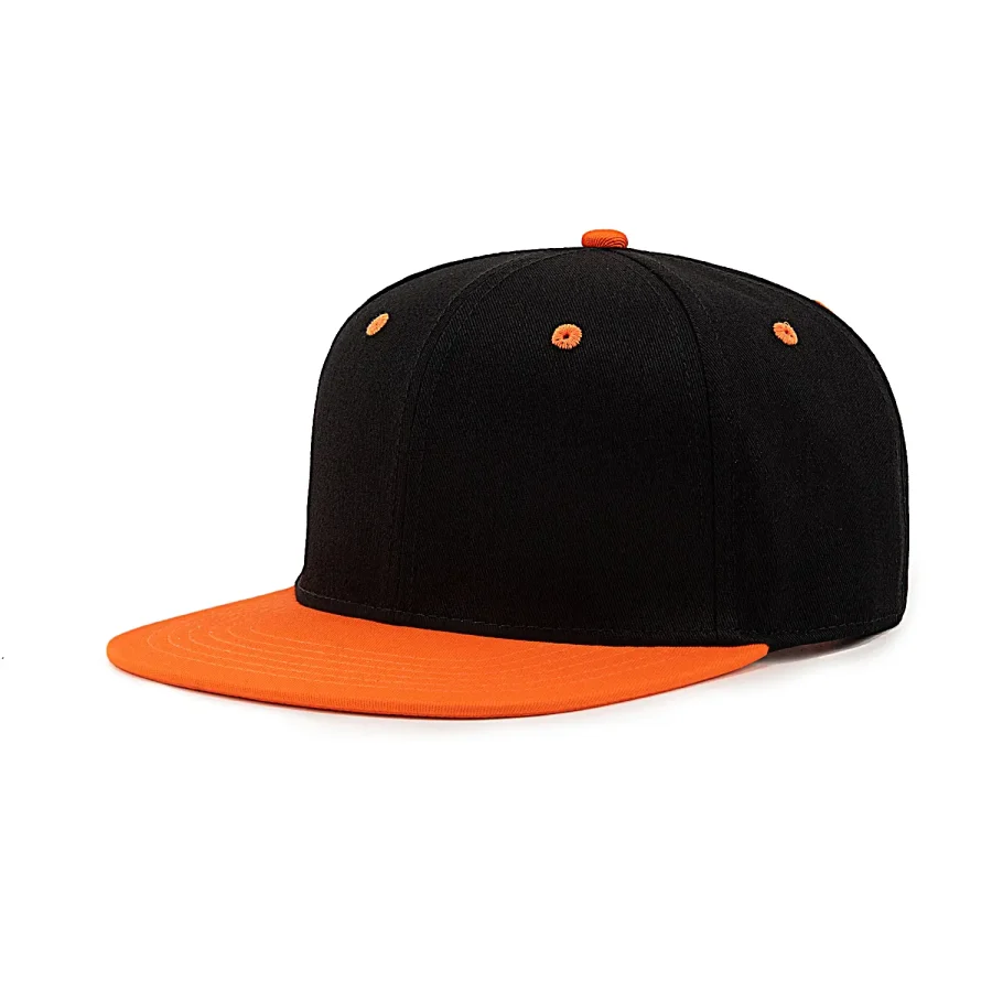 Recycled Cotton Two-Tone Snapback Cap | CSN6 - Image 2