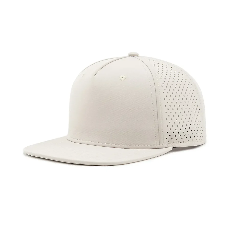 Recycled Performance Snapback Hat, Flat Bill | PSN5 - Image 2