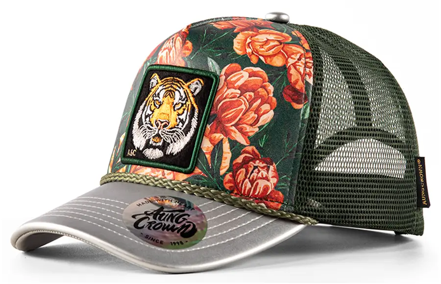 full custom print PU trucker hat