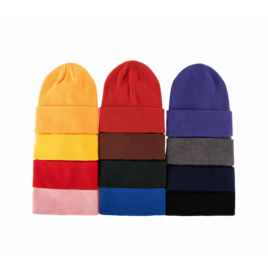 100% RPET Knitted Cuffed Beanie-PBN02