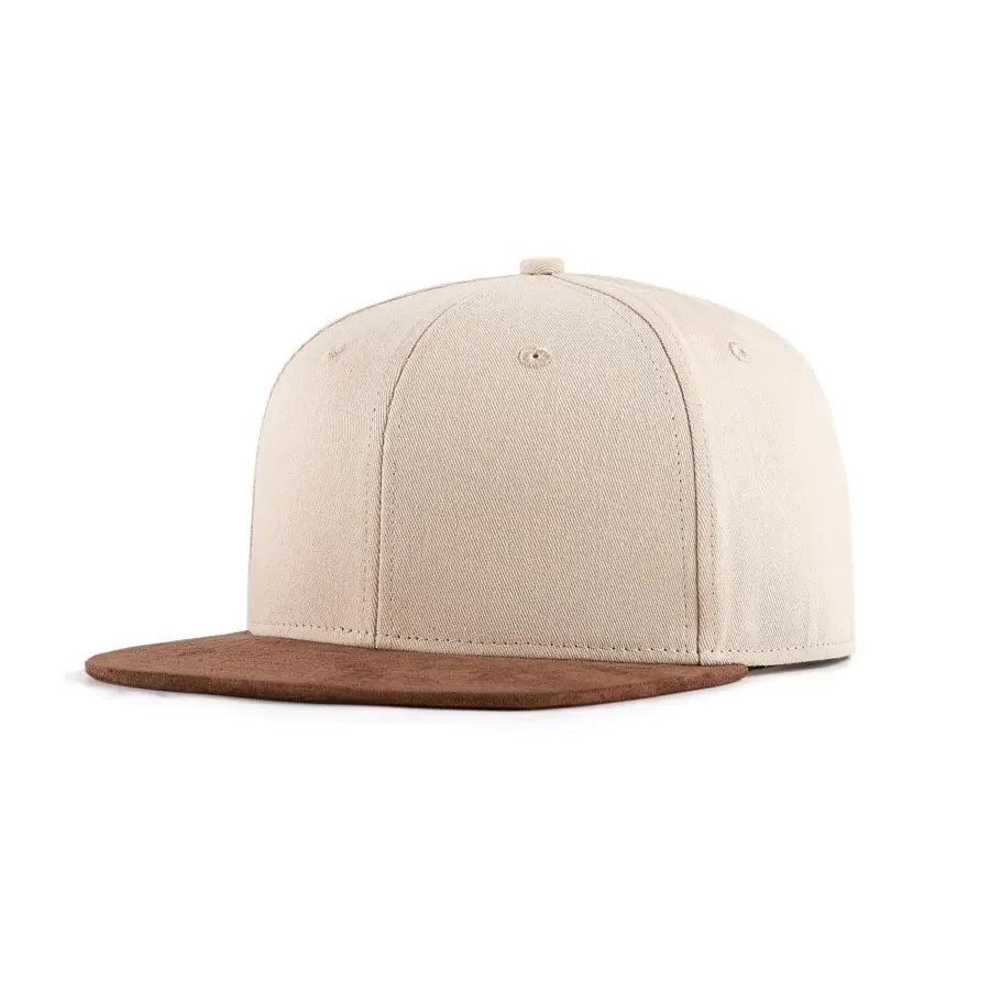 Sustainable Family Baseball Hat - Organic Cotton & rPET Suede for Adults & Kids-Off white-FSS602-main image