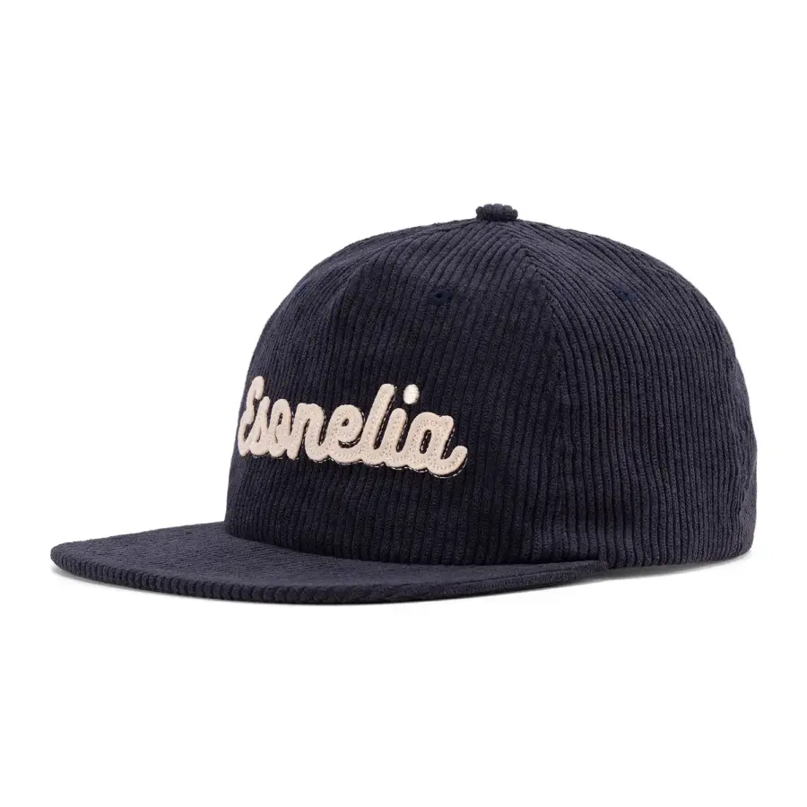 Applique Corduroy Flat Cap - Image 3