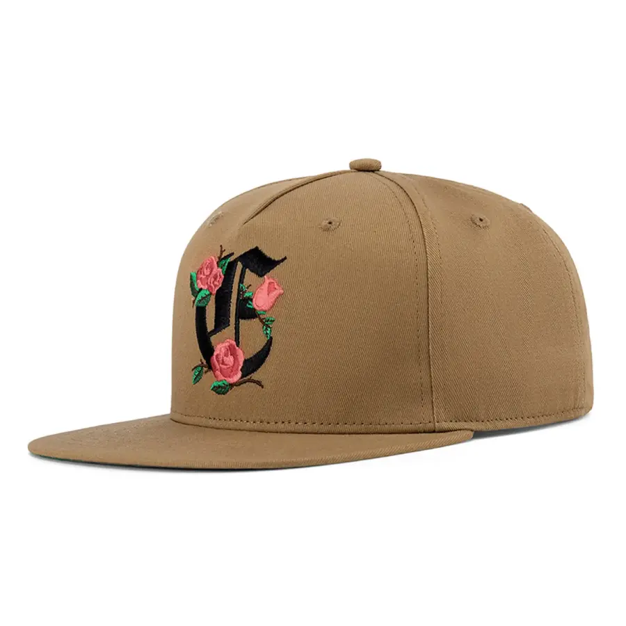 Classic Embroidered Flat Hat