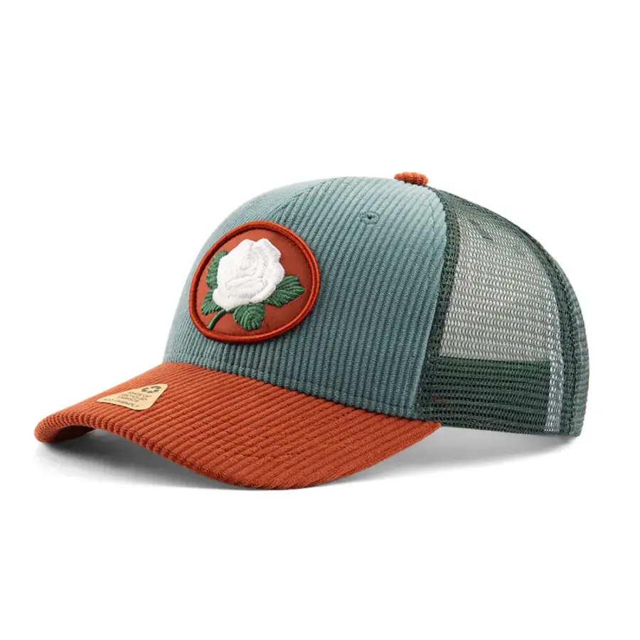 Classic Eco-Friendly Corduroy Trucker Hat - Image 3