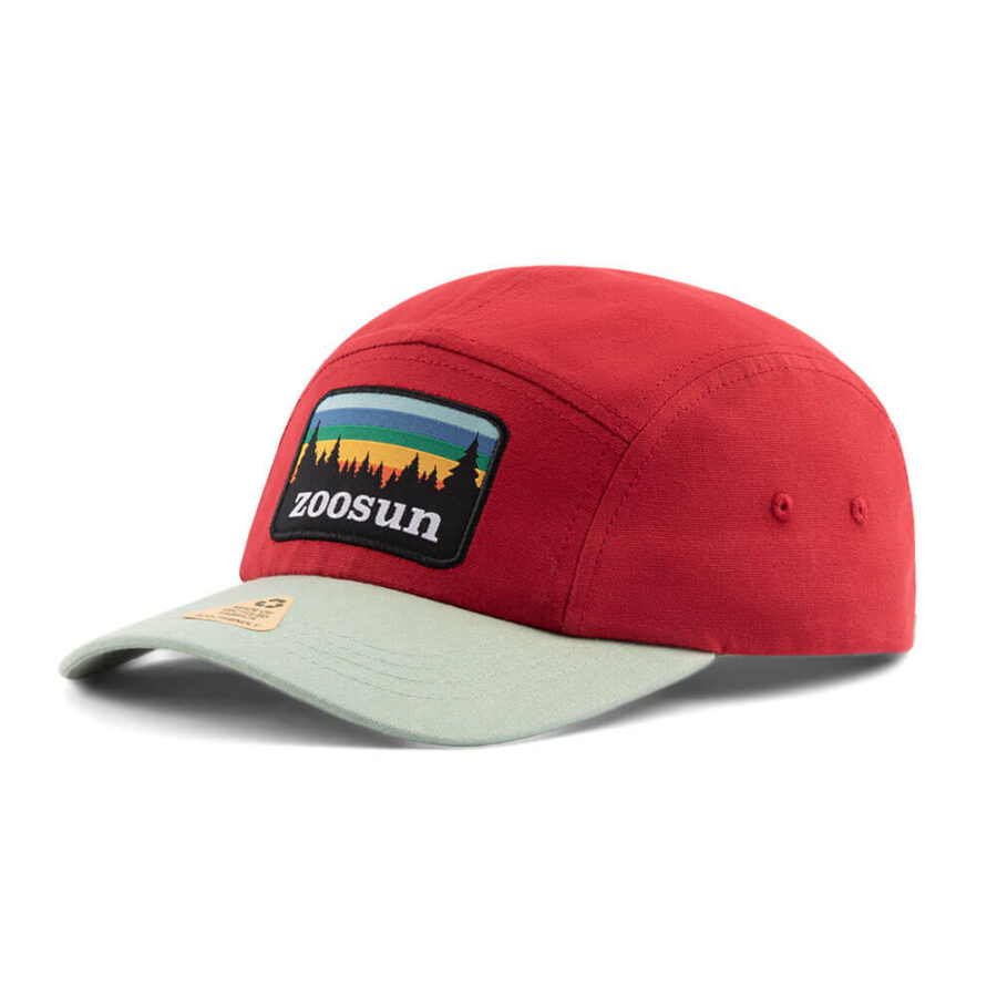 Eco-Friendly Canvas Outdoor 5 Panel Hat - Image 3