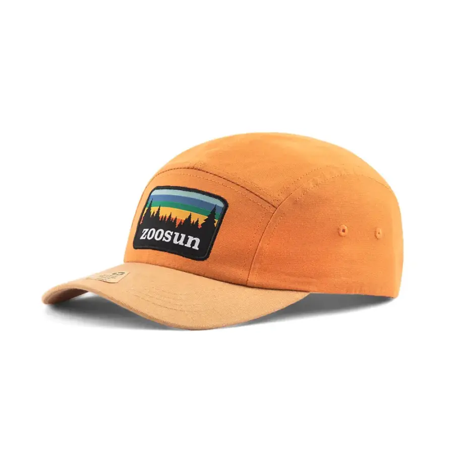Eco-Friendly Canvas Outdoor 5 Panel Hat - Image 2