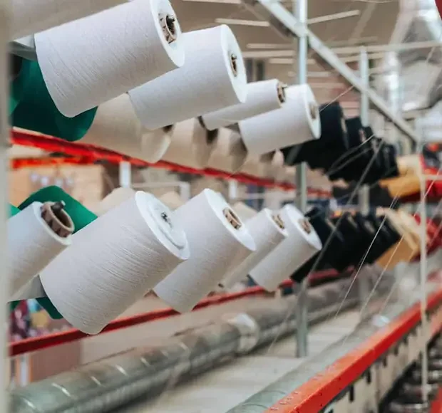 Recycled polyester yarn acgreen