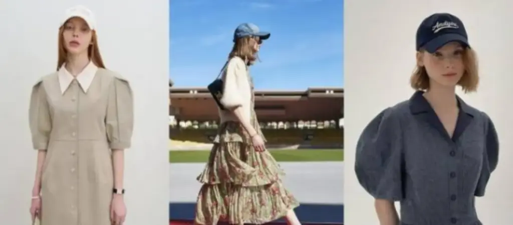 Fourth Dressing Style of Baseball Caps