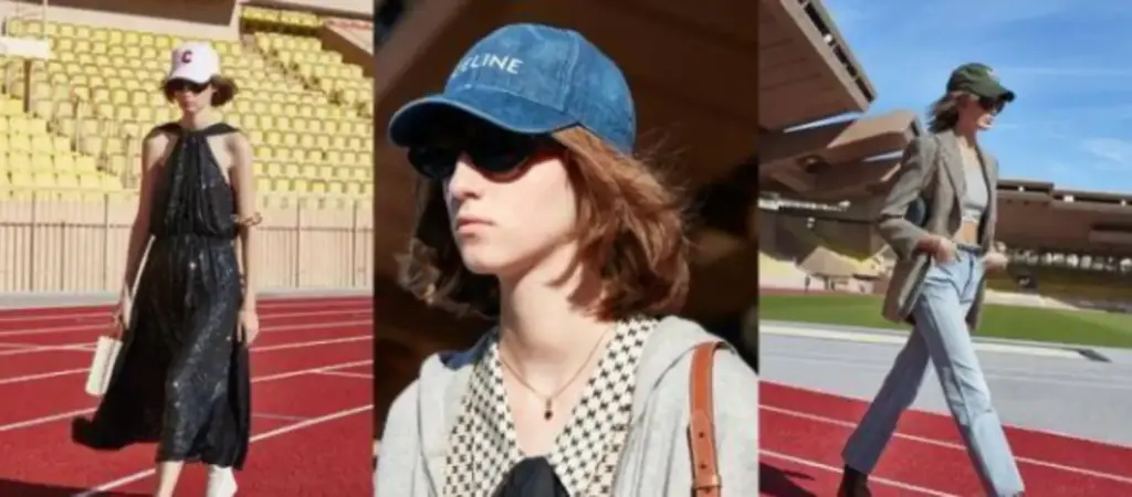 Styling baseball caps in different style