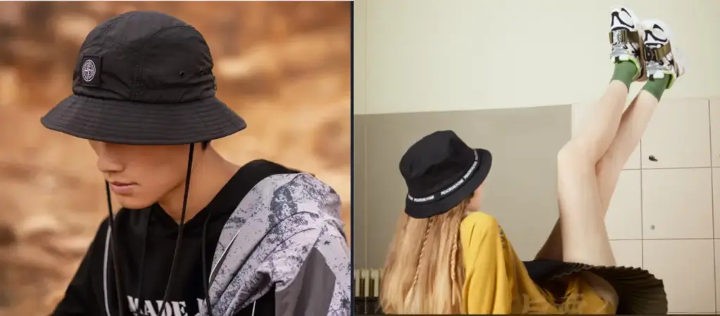 Simple Sports Style Bucket Hats & Younger and Energetic Style Bucket Hats