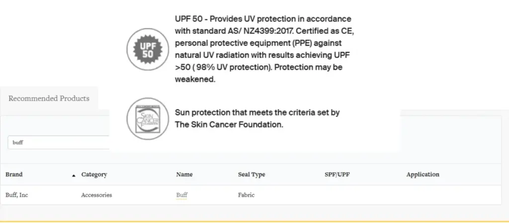 The Skin Cancer Foundation Recommended products