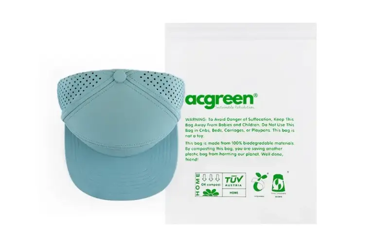 Corn biodegradable bags_in acgreen hat Corn biodegradable bags_in acgreen hat