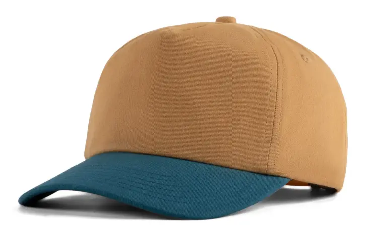 Organic Cotton rPET Two-Tone Vacation Baseball Cap – Family Set-Khaki&Cyan blue-FOS505-main image Organic Cotton rPET Two-Tone Vacation Baseball Cap – Family Set-Khaki&Cyan blue-FOS505-main image